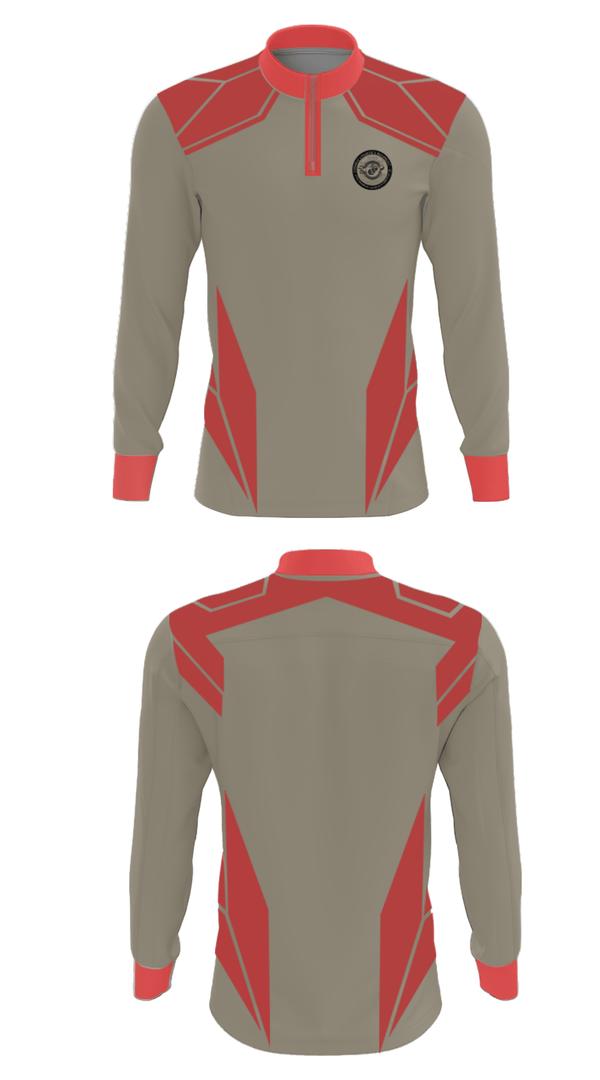 Quarter Zip Jacket, , Marines, Teamtime, Team time, sublimation, custom sports apparel, team uniforms, spirit wear, spiritwear, sports uniforms, custom shirts, team store, custom team store, fundraiser sports, apparel fundraiser