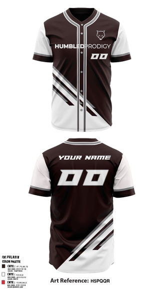 Full Button Baseball Jersey, Humbled prodigy, Baseball, Teamtime, Team time, sublimation, custom sports apparel, team uniforms, spirit wear, spiritwear, sports uniforms, custom shirts, team store, custom team store, fundraiser sports, apparel fundraiser