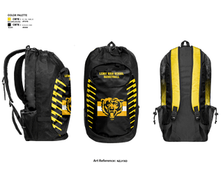 Gear Bag, Leroy High School Basketball, Women's Basketball, Teamtime, Team time, sublimation, custom sports apparel, team uniforms, spirit wear, spiritwear, sports uniforms, custom shirts, team store, custom team store, fundraiser sports, apparel fundraiser