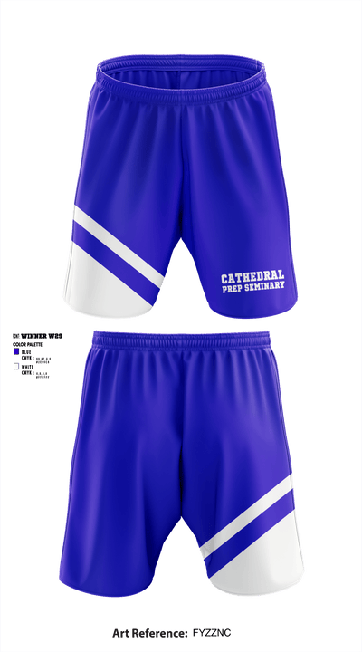 Cathedral Prep Seminary 26405407 Athletic Shorts With Pockets - 1