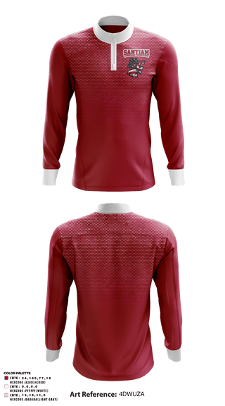 Quarter Zip Jacket, Santiam Christian School Wrestling, Wrestling, Teamtime, Team time, sublimation, custom sports apparel, team uniforms, spirit wear, spiritwear, sports uniforms, custom shirts, team store, custom team store, fundraiser sports, apparel fundraiser
