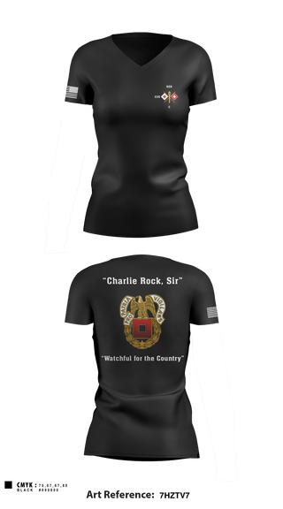 Women's Short Sleeve Vneck Shirt, , National Guard, Teamtime, Team time, sublimation, custom sports apparel, team uniforms, spirit wear, spiritwear, sports uniforms, custom shirts, team store, custom team store, fundraiser sports, apparel fundraiser