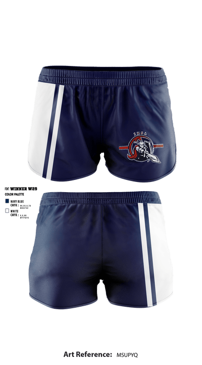 Indiana Math & Science Academy North High School 44587398 Women's Shorts - 2