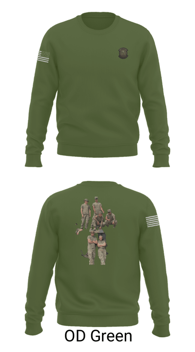 984th Maintenance PLT. 28014169 Crew Neck Sweatshirt - 10