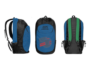 Gear Bag, Freedom Christian Academy Golf, Golf, Teamtime, Team time, sublimation, custom sports apparel, team uniforms, spirit wear, spiritwear, sports uniforms, custom shirts, team store, custom team store, fundraiser sports, apparel fundraiser