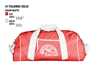 Duffle Bag, Morningside Academy, Spirit Store, Teamtime, Team time, sublimation, custom sports apparel, team uniforms, spirit wear, spiritwear, sports uniforms, custom shirts, team store, custom team store, fundraiser sports, apparel fundraiser