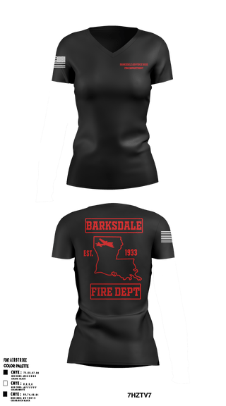 Women's Short Sleeve Vneck Shirt, , Air Force, Teamtime, Team time, sublimation, custom sports apparel, team uniforms, spirit wear, spiritwear, sports uniforms, custom shirts, team store, custom team store, fundraiser sports, apparel fundraiser