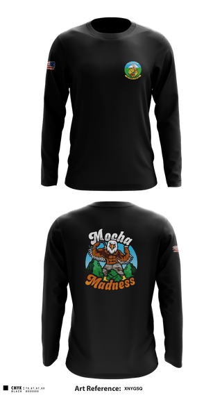 Long Sleeve Performance Shirt, , Air Force, Teamtime, Team time, sublimation, custom sports apparel, team uniforms, spirit wear, spiritwear, sports uniforms, custom shirts, team store, custom team store, fundraiser sports, apparel fundraiser