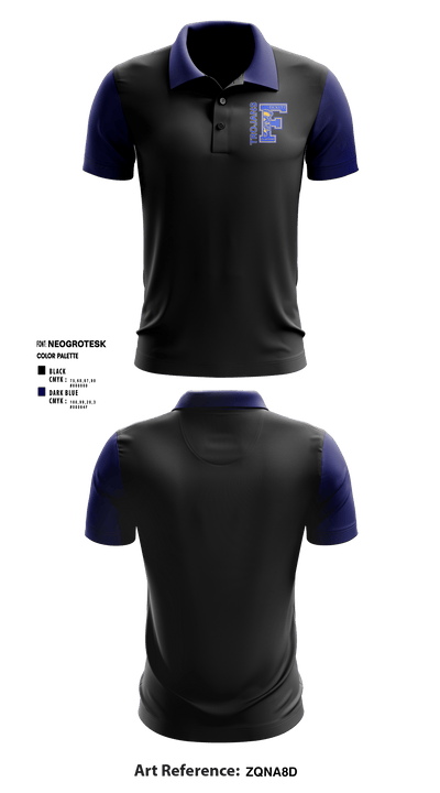 Fickett Elementary School 29211546 Short Sleeve Performance Polo - 1 (1)