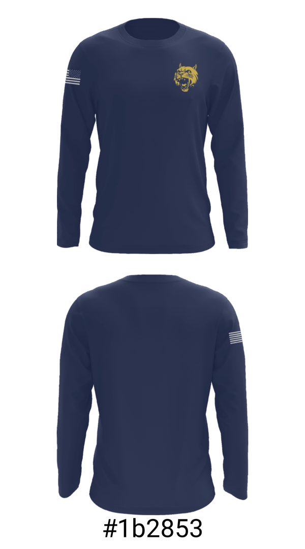 Long Sleeve Performance Shirt, Springfield High School Swimming, Swimming, Teamtime, Team time, sublimation, custom sports apparel, team uniforms, spirit wear, spiritwear, sports uniforms, custom shirts, team store, custom team store, fundraiser sports, apparel fundraiser