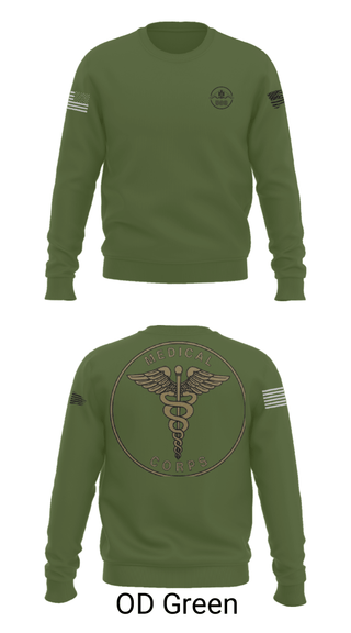 Crew Neck Sweatshirt, , Air Force, Teamtime, Team time, sublimation, custom sports apparel, team uniforms, spirit wear, spiritwear, sports uniforms, custom shirts, team store, custom team store, fundraiser sports, apparel fundraiser