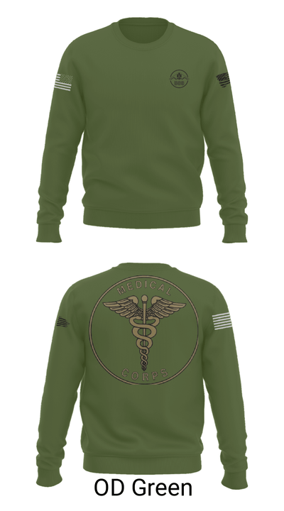 509 medical group 29624901 Crew Neck Sweatshirt - 10