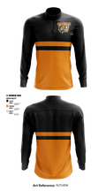 Wanette High School 3197215 Quarter Zip Jacket - 1