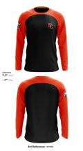 North Canton Hoover Vikings 38397364 Long Sleeve Performance Shirt - 3