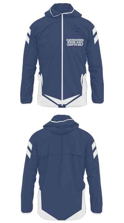 Kamehameha School-Maui Campus Golf 44594344 Windbreaker - 10