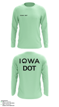 Iowa DOT 52653501 Long Sleeve Performance Shirt - 2