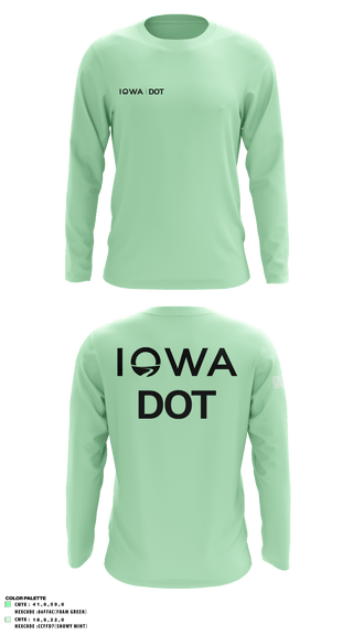 Long Sleeve Performance Shirt, Iowa DOT, , Teamtime, Team time, sublimation, custom sports apparel, team uniforms, spirit wear, spiritwear, sports uniforms, custom shirts, team store, custom team store, fundraiser sports, apparel fundraiser