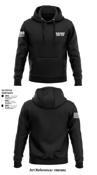 Hoodie, 302nd EN CO, Army, Teamtime, Team time, sublimation, custom sports apparel, team uniforms, spirit wear, spiritwear, sports uniforms, custom shirts, team store, custom team store, fundraiser sports, apparel fundraiser