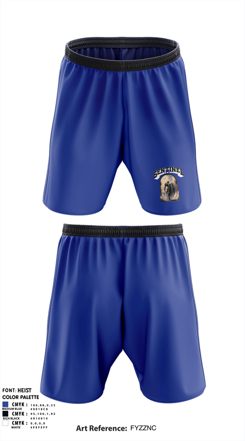 Athletic Shorts With Pockets, Sentinels, Men's Basketball, Teamtime, Team time, sublimation, custom sports apparel, team uniforms, spirit wear, spiritwear, sports uniforms, custom shirts, team store, custom team store, fundraiser sports, apparel fundraiser