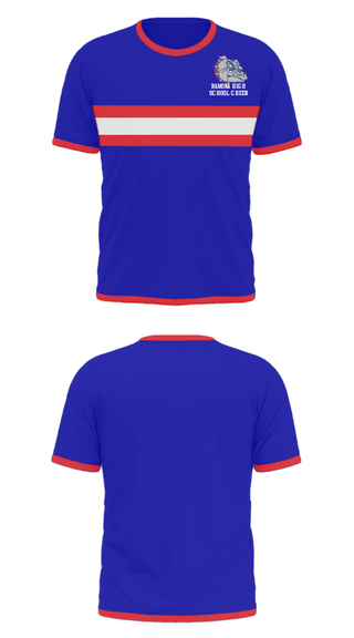 Short Sleeve Performance Shirt, Ramona High School Cheer, Cheer, Teamtime, Team time, sublimation, custom sports apparel, team uniforms, spirit wear, spiritwear, sports uniforms, custom shirts, team store, custom team store, fundraiser sports, apparel fundraiser
