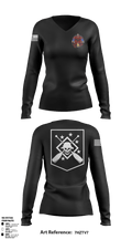 BOATS 2786880 Women's Long Sleeve V-neck Shirt - 1