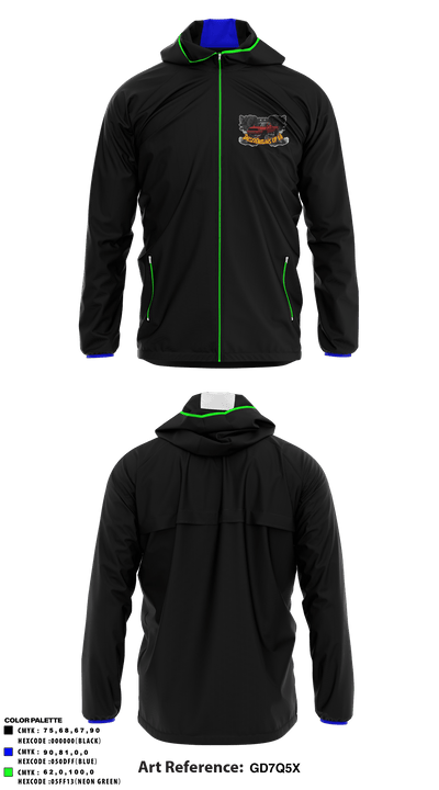 DieselOutlaws.of.va 45583650 Windbreaker - 1