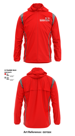 Windbreaker, Mullein Hill Christian Academy, Spirit Store, Teamtime, Team time, sublimation, custom sports apparel, team uniforms, spirit wear, spiritwear, sports uniforms, custom shirts, team store, custom team store, fundraiser sports, apparel fundraiser