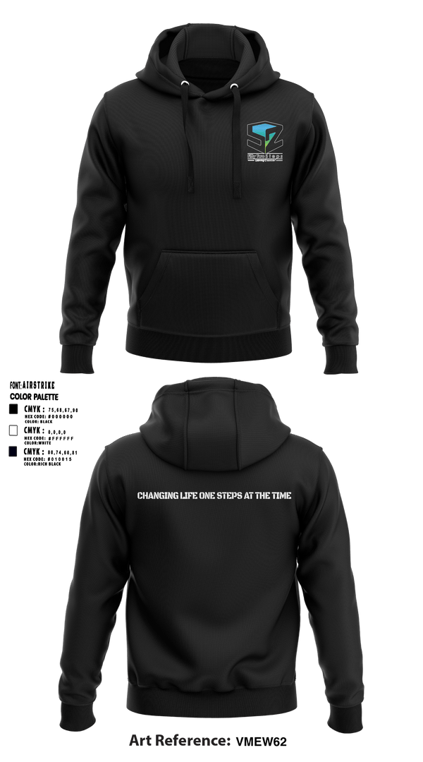 Hoodie, 52 steps learning center, , Teamtime, Team time, sublimation, custom sports apparel, team uniforms, spirit wear, spiritwear, sports uniforms, custom shirts, team store, custom team store, fundraiser sports, apparel fundraiser