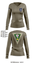 Nuclear Disablement Team 21416676 Women's Long Sleeve V-neck Shirt - 58