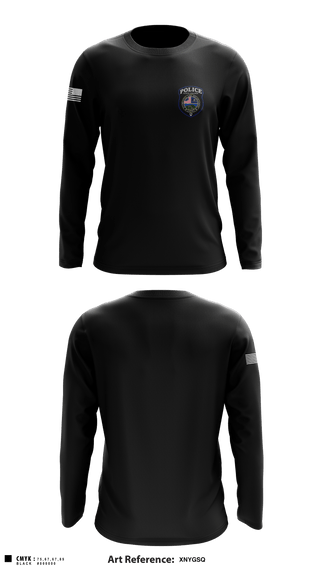 Long Sleeve Performance Shirt, , Police, Teamtime, Team time, sublimation, custom sports apparel, team uniforms, spirit wear, spiritwear, sports uniforms, custom shirts, team store, custom team store, fundraiser sports, apparel fundraiser
