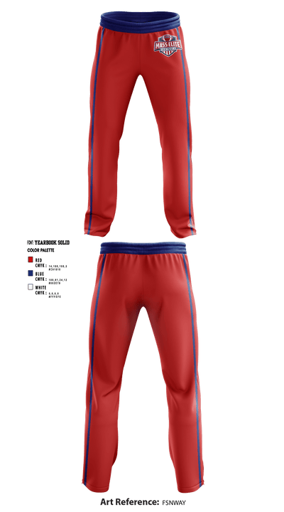 Mass Elite Football 64559485 Sweatpants - 1