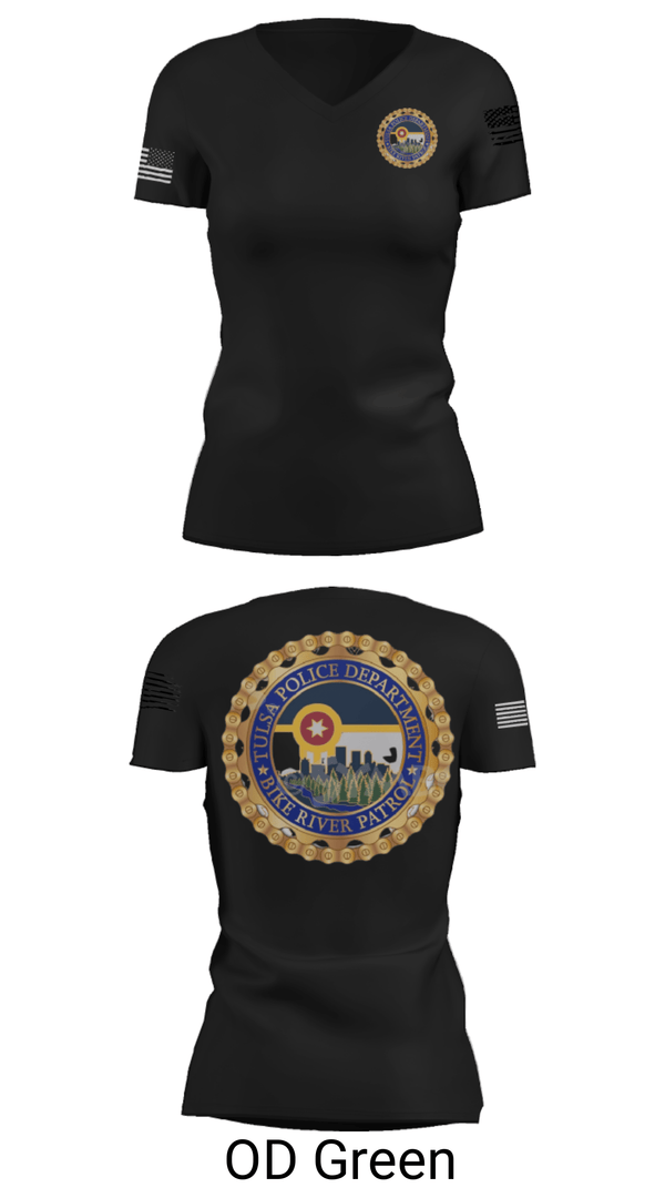 Women's Short Sleeve Vneck Shirt, , Police, Teamtime, Team time, sublimation, custom sports apparel, team uniforms, spirit wear, spiritwear, sports uniforms, custom shirts, team store, custom team store, fundraiser sports, apparel fundraiser