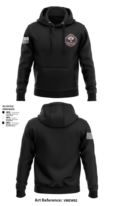 Eagle Hose Rescue Squad 11059392 Hoodie - 1