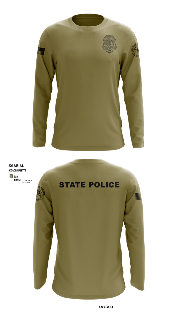 Long Sleeve Performance Shirt, , Police, Teamtime, Team time, sublimation, custom sports apparel, team uniforms, spirit wear, spiritwear, sports uniforms, custom shirts, team store, custom team store, fundraiser sports, apparel fundraiser