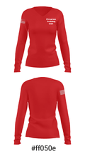 Firearms Training Unit 93026000 Women's Long Sleeve V-neck Shirt - 36