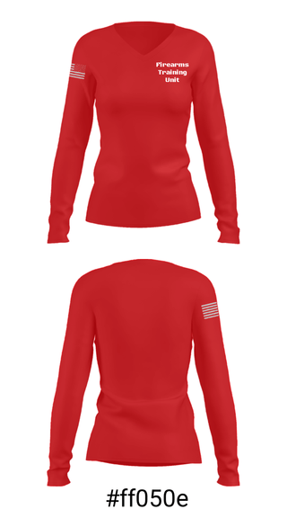 Women's Long Sleeve Vneck Shirt, , Police, Teamtime, Team time, sublimation, custom sports apparel, team uniforms, spirit wear, spiritwear, sports uniforms, custom shirts, team store, custom team store, fundraiser sports, apparel fundraiser