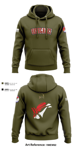 Hoodie, 2-6 Cav Alpha troop Renegades, Army, Teamtime, Team time, sublimation, custom sports apparel, team uniforms, spirit wear, spiritwear, sports uniforms, custom shirts, team store, custom team store, fundraiser sports, apparel fundraiser