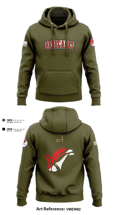 2-6 Cav Alpha troop Renegades 57667590 Hoodie - 10
