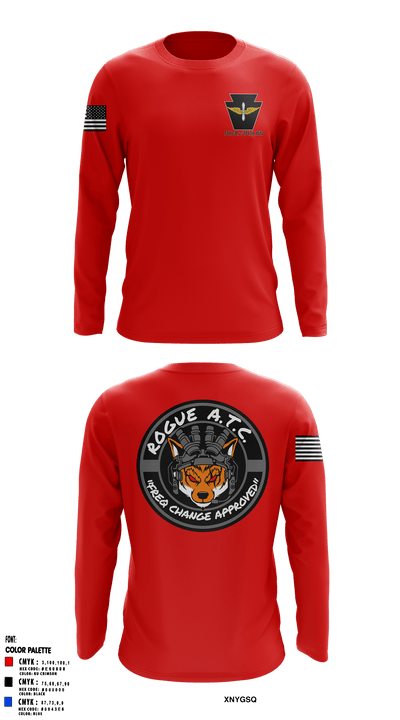 Fox company 2/104th avn 96762502 Long Sleeve Performance Shirt - 4