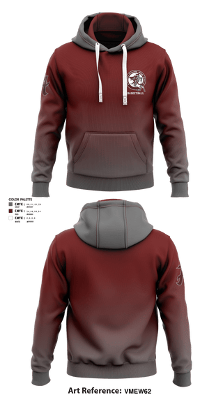Hoodie, Amherst County High School Basketball, Men's Basketball, Teamtime, Team time, sublimation, custom sports apparel, team uniforms, spirit wear, spiritwear, sports uniforms, custom shirts, team store, custom team store, fundraiser sports, apparel fundraiser