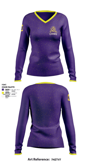 Women's Long Sleeve Vneck Shirt, Columbia Central High School Golf, Golf, Teamtime, Team time, sublimation, custom sports apparel, team uniforms, spirit wear, spiritwear, sports uniforms, custom shirts, team store, custom team store, fundraiser sports, apparel fundraiser