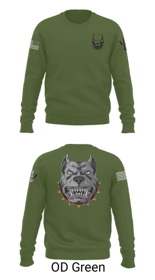 Crew Neck Sweatshirt, , Army, Teamtime, Team time, sublimation, custom sports apparel, team uniforms, spirit wear, spiritwear, sports uniforms, custom shirts, team store, custom team store, fundraiser sports, apparel fundraiser