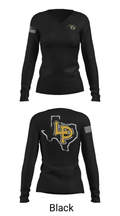 Liberty High School Cross Country 70413236 Women's Long Sleeve V-neck Shirt - 24
