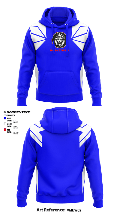 Kent-Meridian High School Basketball 68788503 Hoodie - 3