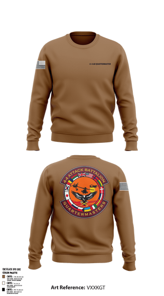 Crew Neck Sweatshirt, , Army, Teamtime, Team time, sublimation, custom sports apparel, team uniforms, spirit wear, spiritwear, sports uniforms, custom shirts, team store, custom team store, fundraiser sports, apparel fundraiser