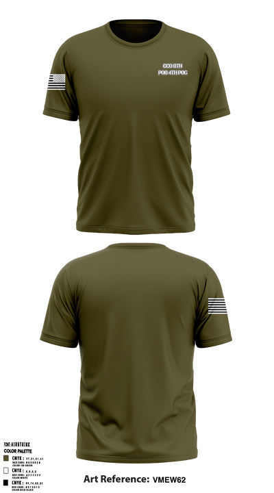CCo 8th POB 4th POG 84507650 Short Sleeve Performance Shirt - 1