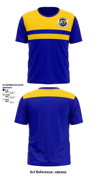 Benicia High School Cheer 6851556 Short Sleeve Performance Shirt - 1