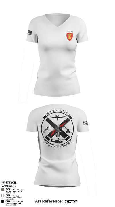 2-114 FA 35913271 Women's Short Sleeve V-neck Shirt - 5