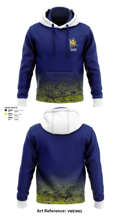 Culpeper County High School Basketball 66766183 Hoodie - 1