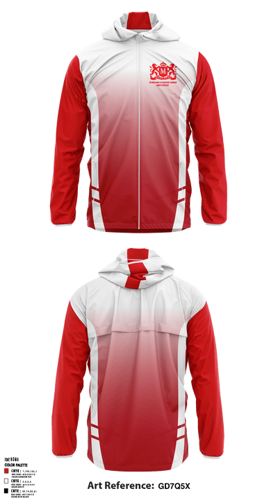 Dr Richard A Vladovic Harbor Teacher Prep Academy Soccer 63525708 Windbreaker - 1